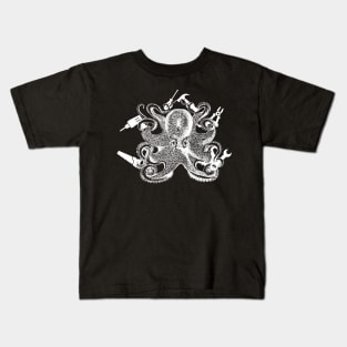 Handyman Octopus Kids T-Shirt